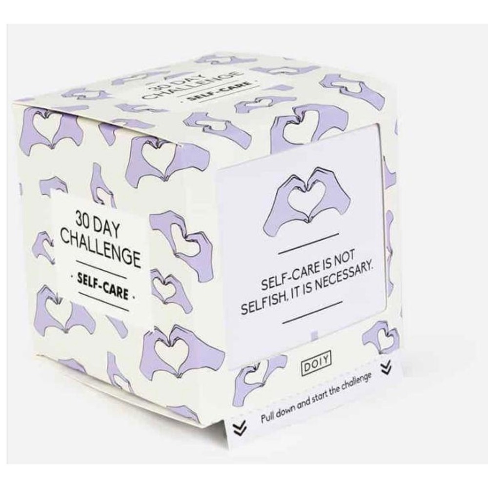 DOXY 30 Day Challenge Self Care Box Wellness Activities Daily Prompts Resolution